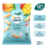 FrutoNyanya corn sticks with apple and mango, 20 g