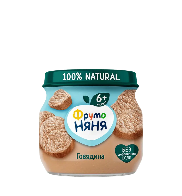 FrutoNyanya Beef Puree 80g.