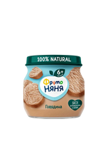 FrutoNyanya Beef Puree 80g.