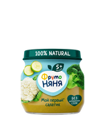 Пюре ФрутоНяня Мой первый салатик 80г.