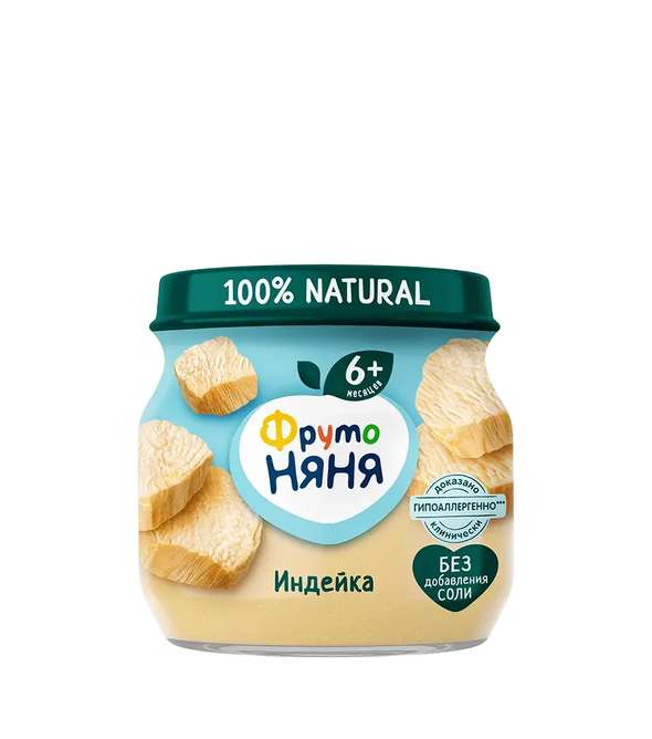 FrutoNyanya Turkey Puree 80g