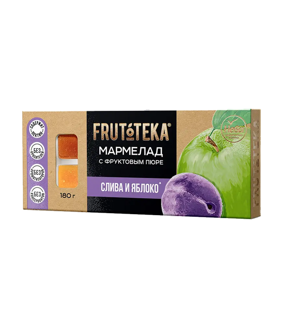 Мармелад слива и яблоко FRUTOTEKA