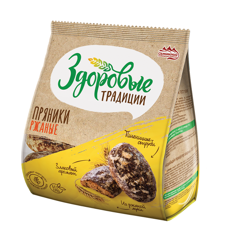 Пряники заварные "Ржаные"