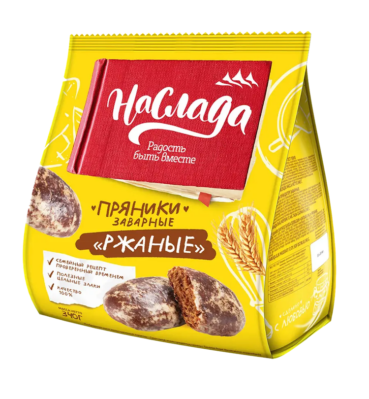 Пряники заварные "Ржаные"