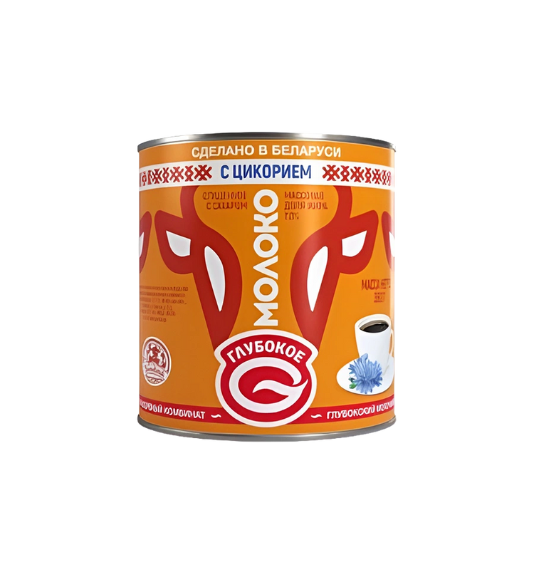 Glubokoe Condensed Milk with Chicory 7%