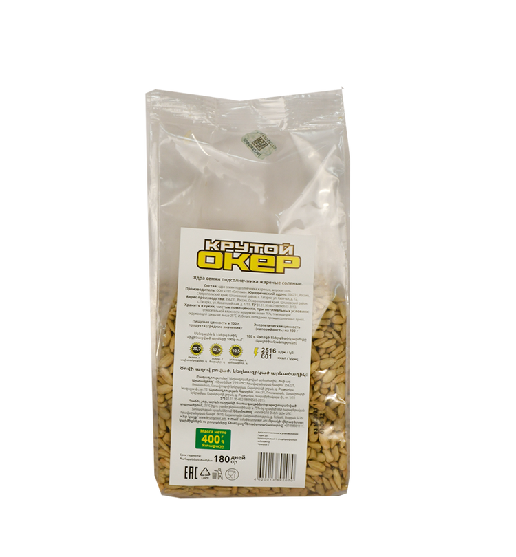 Krutoy Oker peeled sunflower seeds 400g