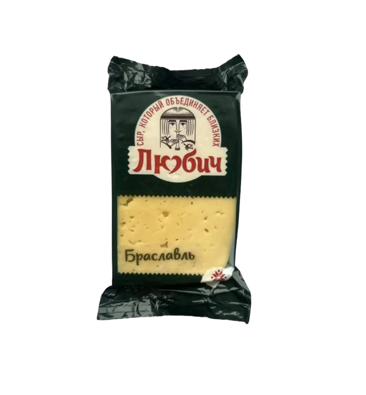 Lyubich Braslavl Cheese Baked Milk 50%