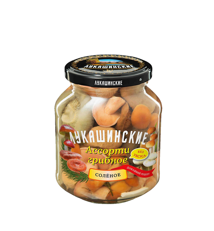 Salted milk mushrooms