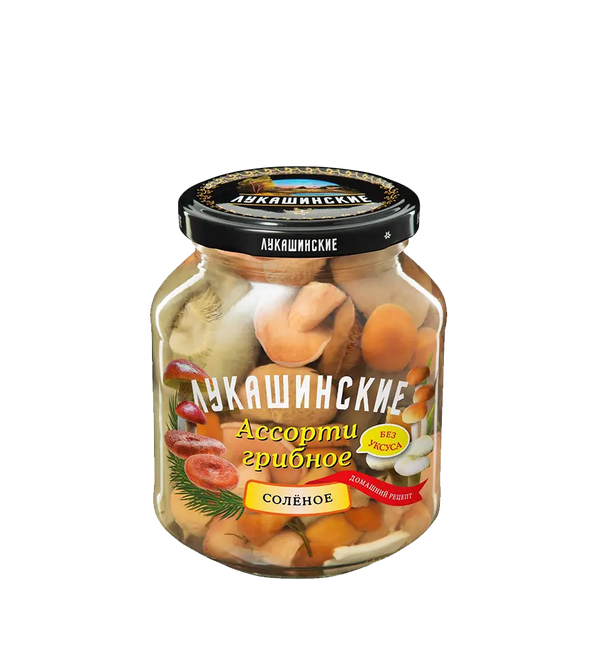 Salted milk mushrooms