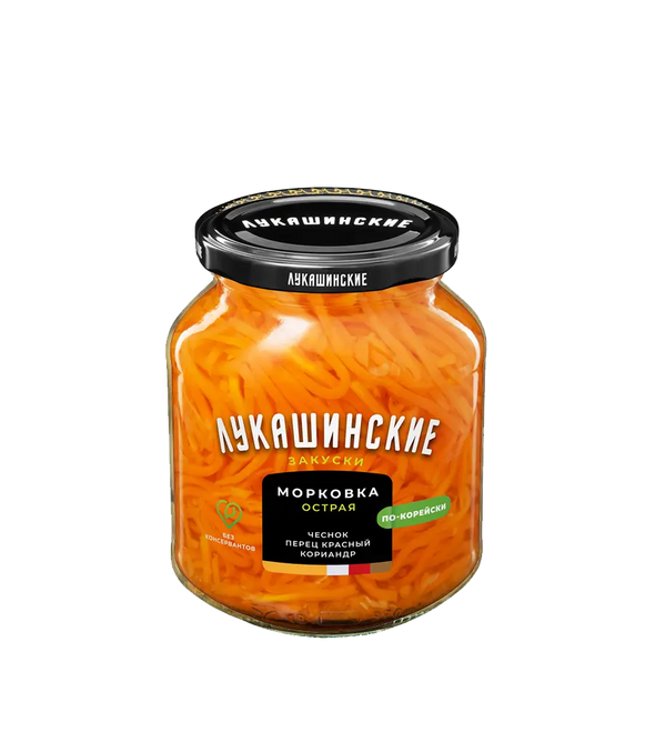 Лукашинские Морковь острая по-корейски