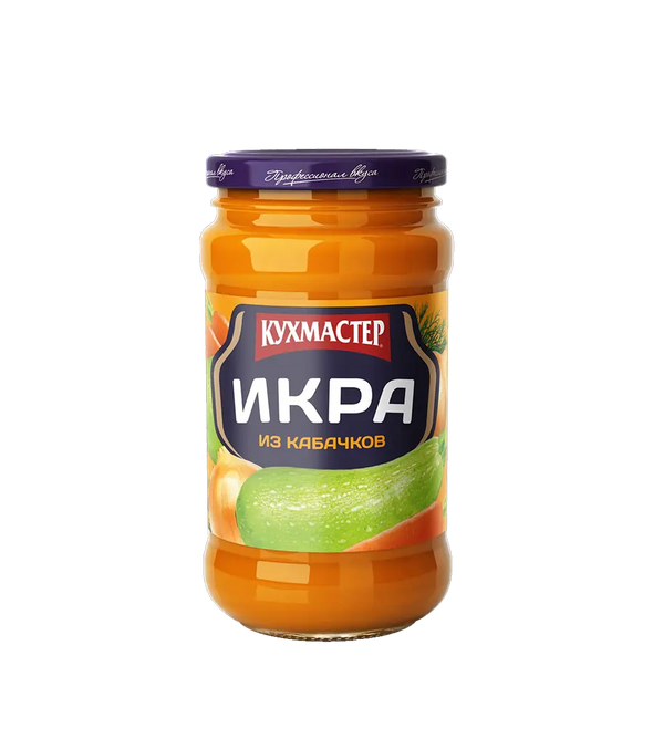 Икра из кабачков «Кухмастер» 400г