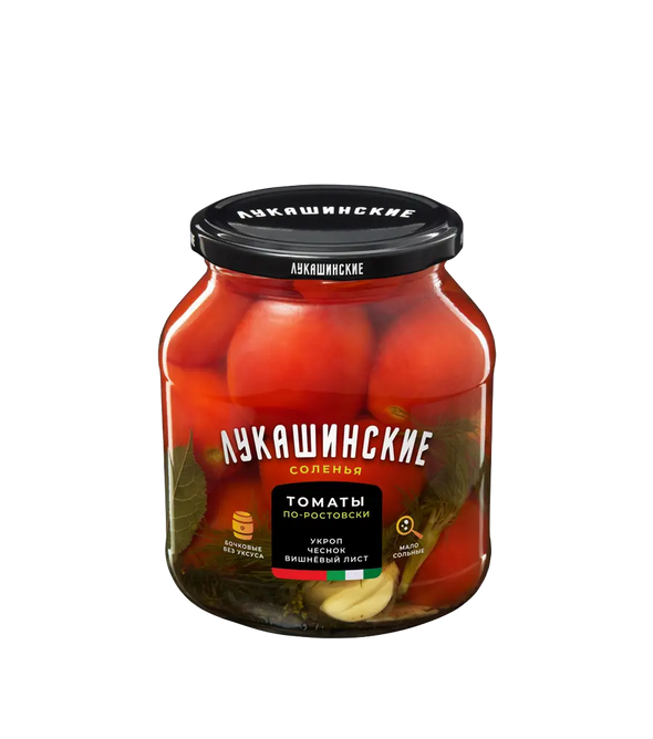 Lukashinskie Rostov-Style Tomatoes 670g