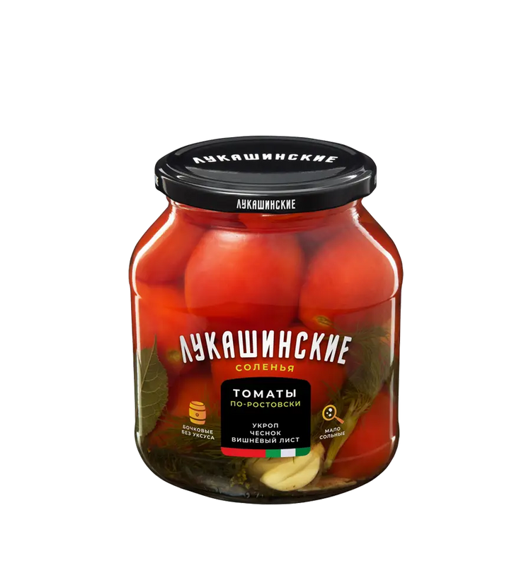 Lukashinskie Rostov-Style Tomatoes 670g