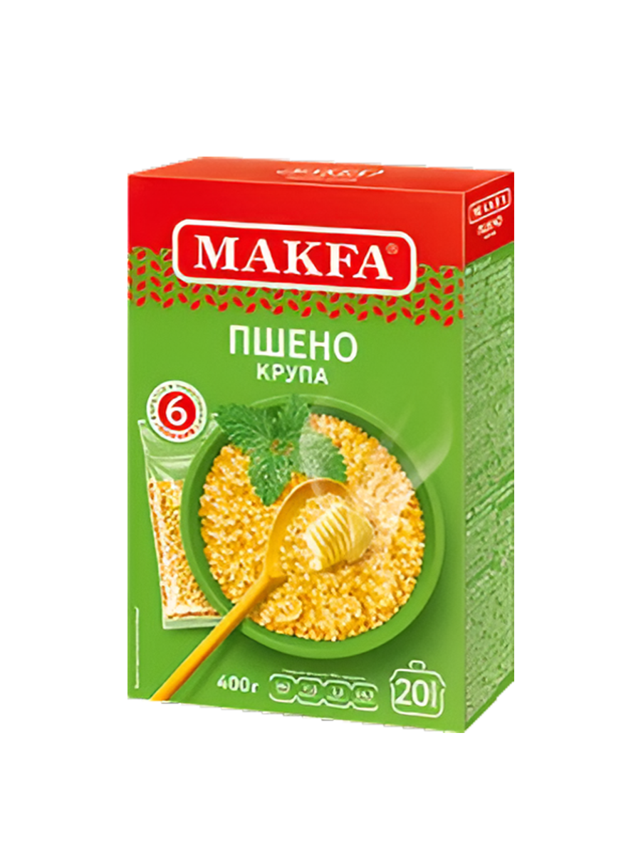 Пшено в пакетиках Макфа