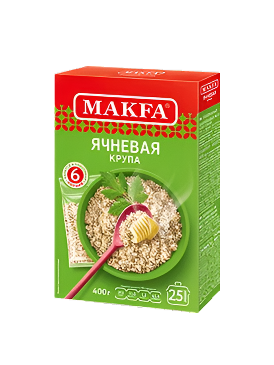 Ячневая крупа в пакетиках Макфа