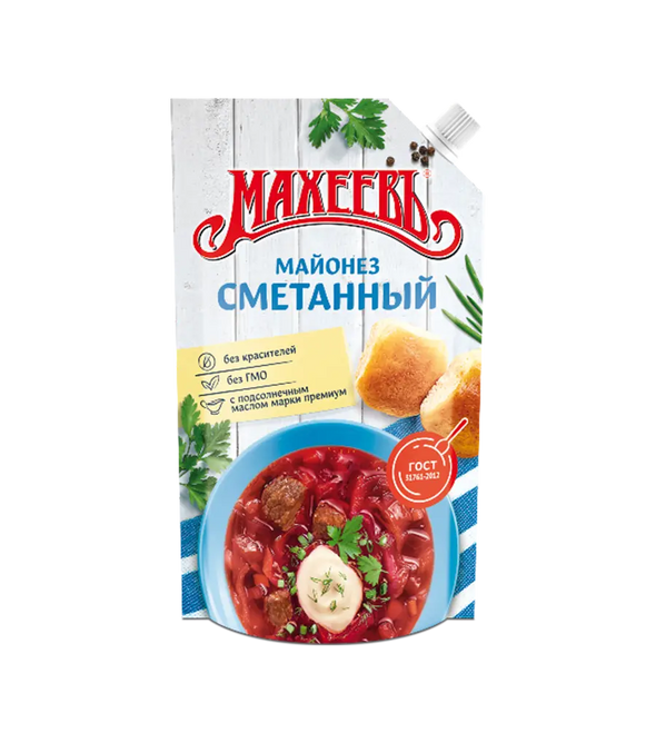 Makheev Mayonnaise "Smetanny"