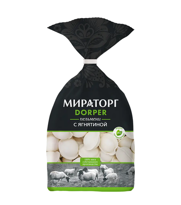 Dorper lamb dumplings