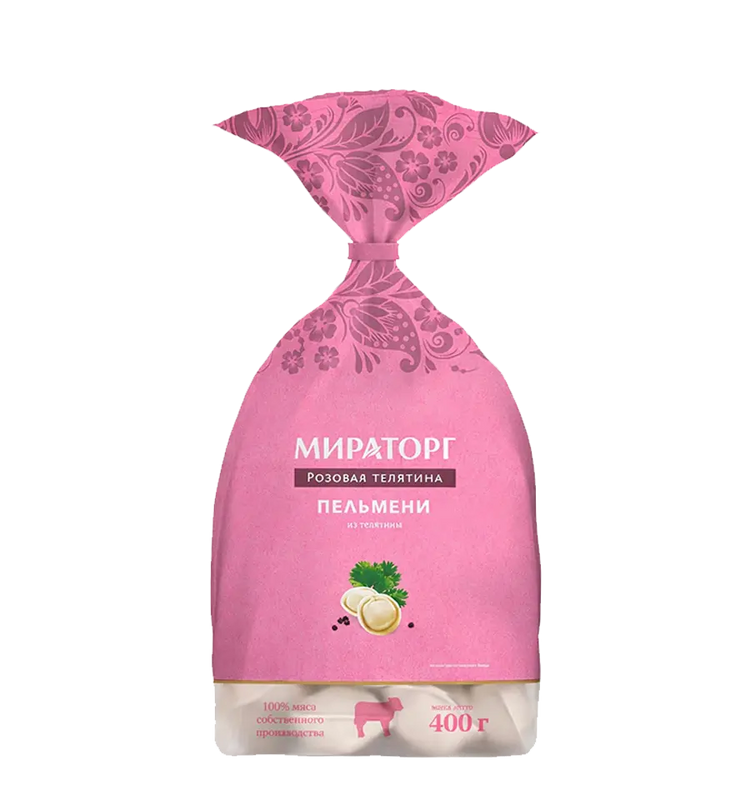 Пельмени из телятины 400г.
