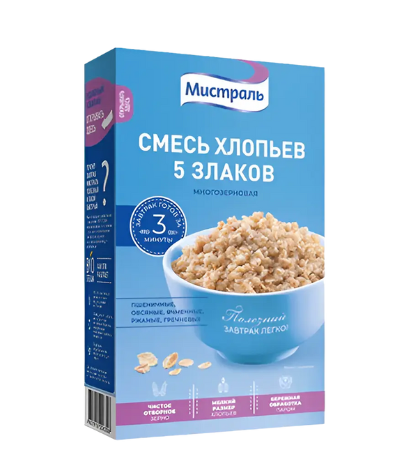 Mistral 5 Grains Flakes Mix