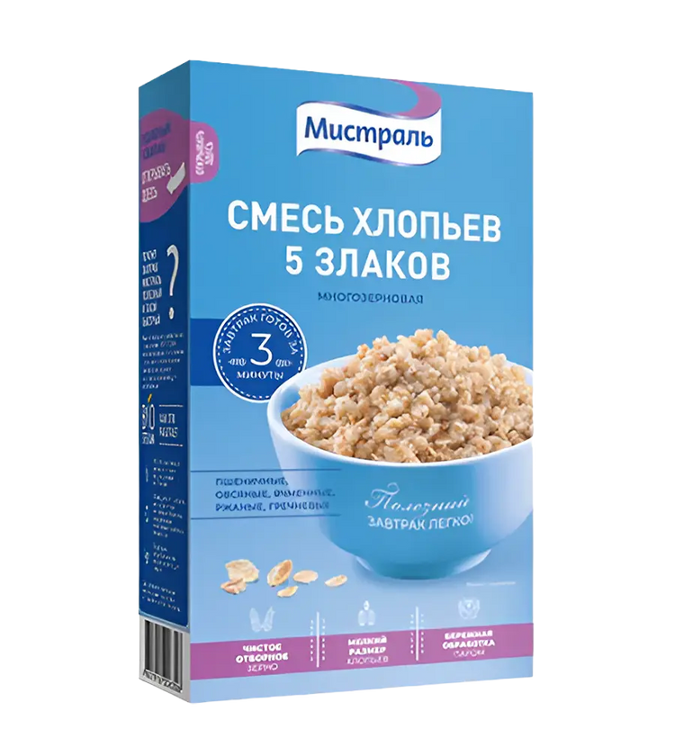 Mistral 5 Grains Flakes Mix
