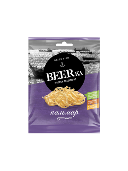 Кальмар сушено-вяленый «BEERka» – gastronom.ae