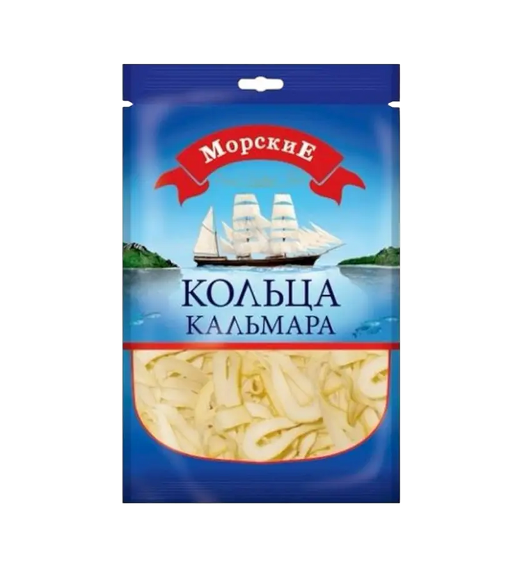 Кольца кальмара копченые