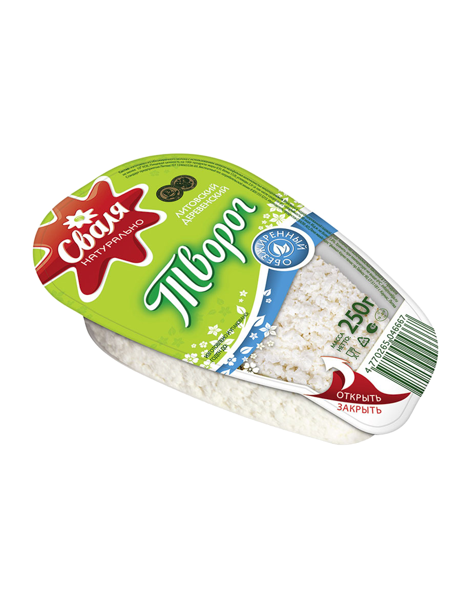 Творог Сваля обезжиренный 0.5% бзмж