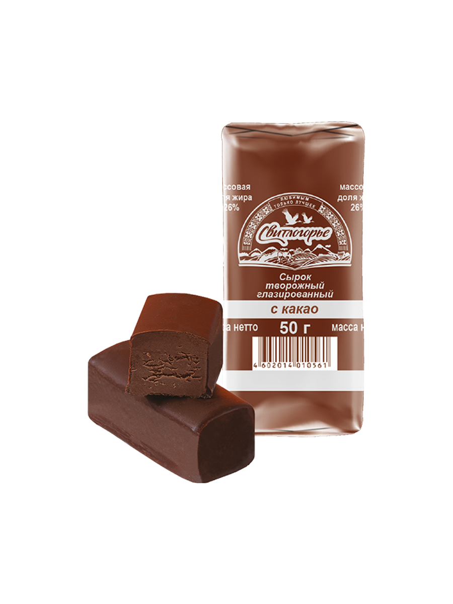 Сырок творожный глазированный с какао