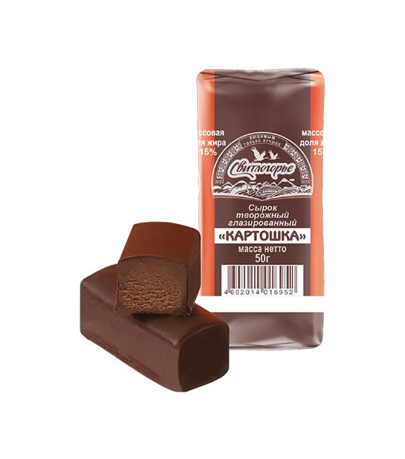 Сырок творожный глазированный «Картошка»