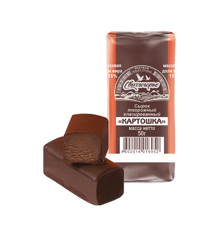 Сырок творожный глазированный «Картошка»