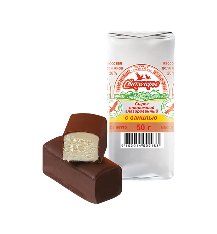 Сырок творожный глазированный с ванилью