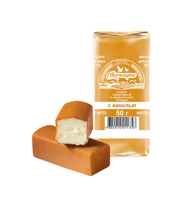 Сырок творожный с ванилью в карамельной глазури