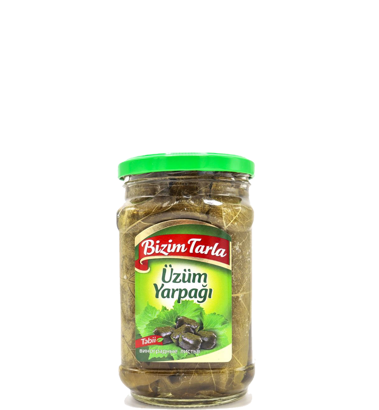 Preserved grape leaves