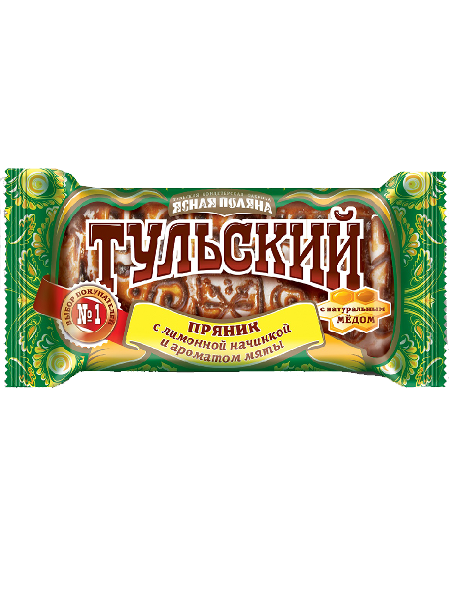 Тульский пряник с лимонной начинкой и ароматом мяты