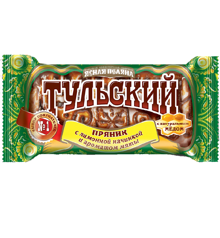 Tula Gingerbread with Lemon Filling and Mint Aroma