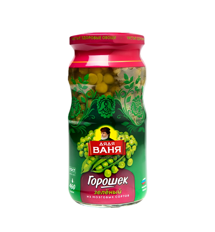 Зелёный Горошек из мозговых сортов