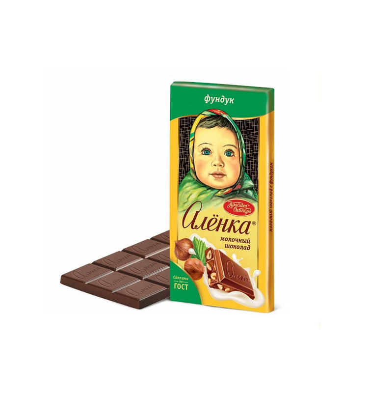 Алёнка молочный шоколад с фундуком