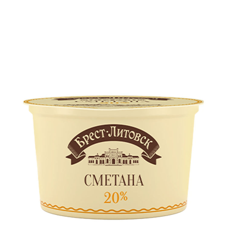 Sour cream Brest Litovsk 20%