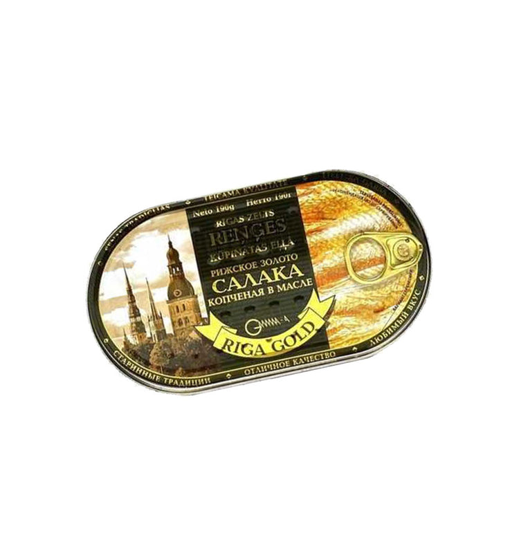 Копченая салака в масле
