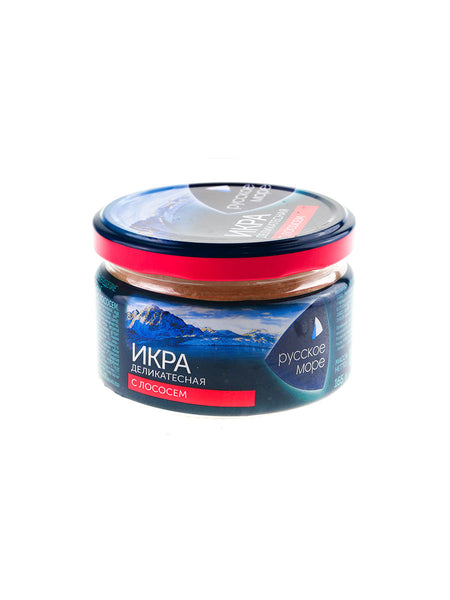 Икра деликатесная "Русское море" с лососем – gastronom.ae