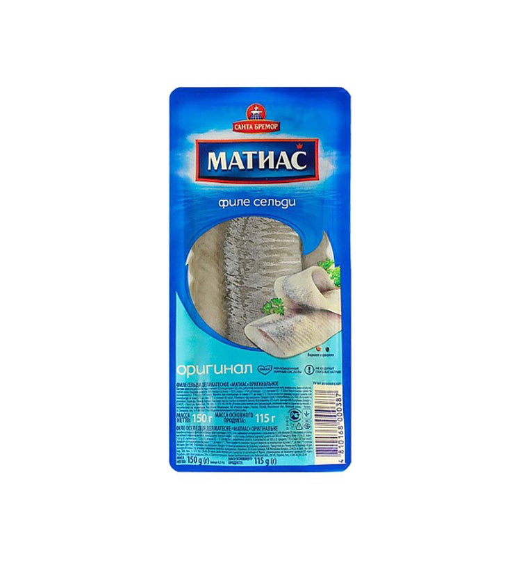 Филе сельди в масле