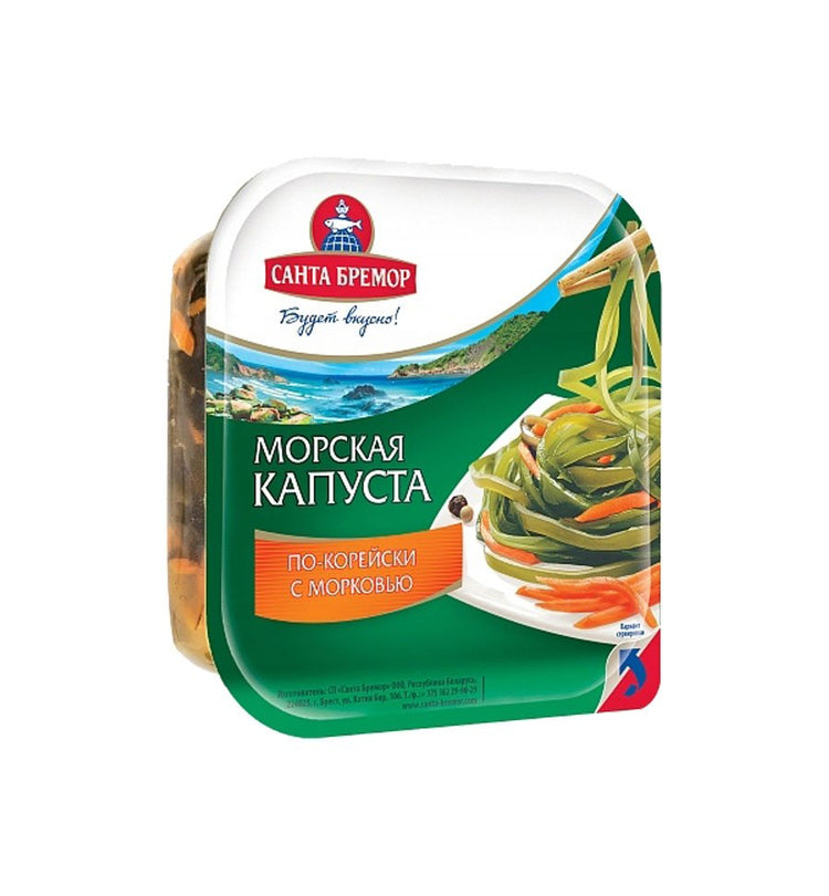 Морская капуста с морковью