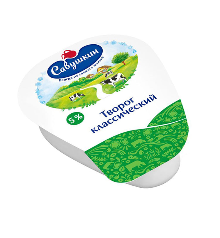 Творог классический "Савушкин" 5%
