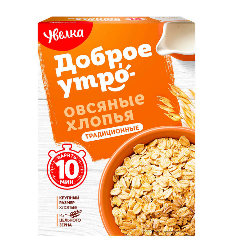 Овсяные хлопья традиционные